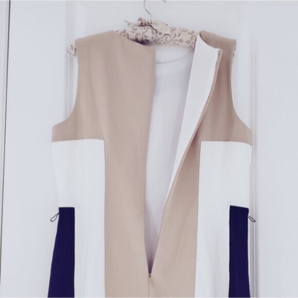 NWT Laura Color Block Sheath Midi Dress- Size 12 - Picture 5 of 14